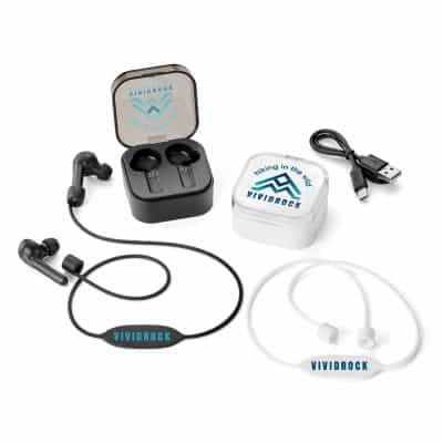 Talon Tws Earbuds W/ Wireless Charge Box