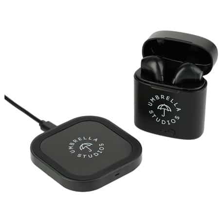 Oros Tws Auto Pair Earbuds & Wireless Charging Pad-1