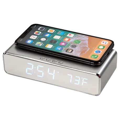 Keen Wireless Charging Desk Clock-2