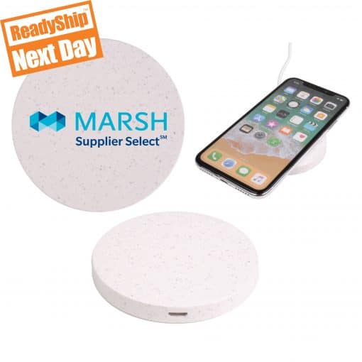 Qi Disc Wheat Straw Wireless Charger