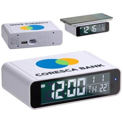 Twilight Digital Alarm Clock with 5W Wireless Charger-1