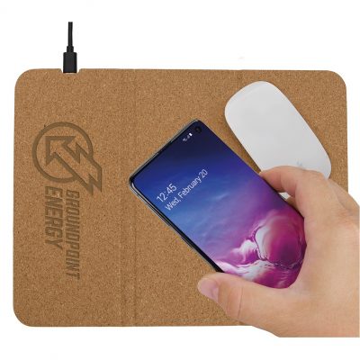 10W Good Value® Vite Wireless Charging Mousepad & Stand