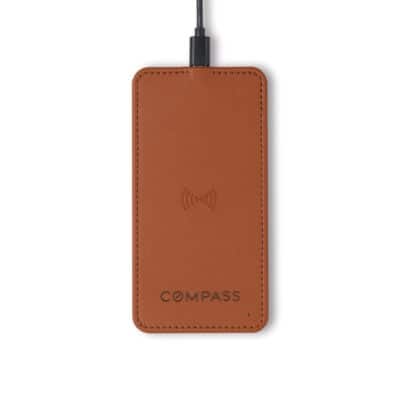 Easton Wireless Charger - Cognac