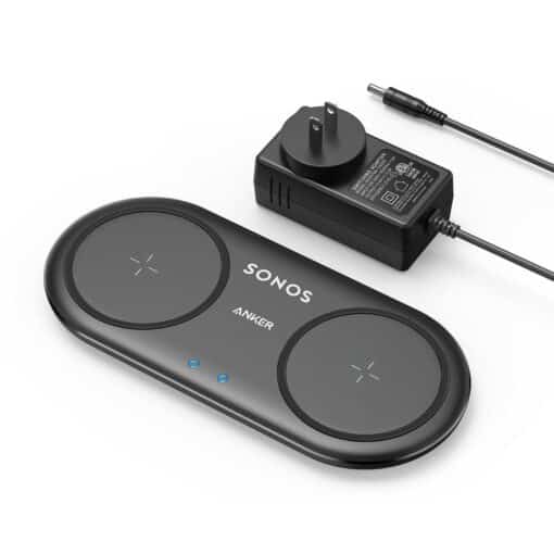 Anker® PowerWave Dual Pad Qi Wireless Charger - Black
