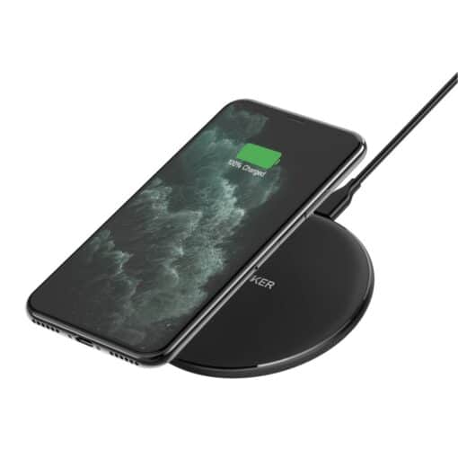 Anker® PowerWave Pad 10W Wireless Charger - Black-2