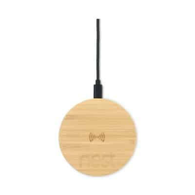 Auden Bamboo Wireless Charger - Bamboo