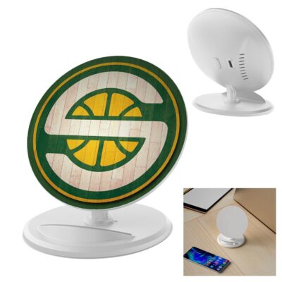 10W Round Wireless Charger & Stand-1