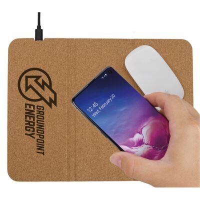 10W Vite Wireless Charging Mouse Pad and Stand-1