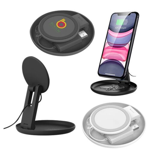 Mag Max Desktop Wireless Charger With Catchall Tray-2