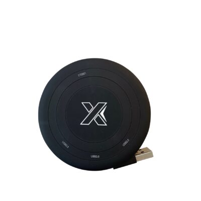 SCX Design® Wireless Charger & 4 Hub 2.0