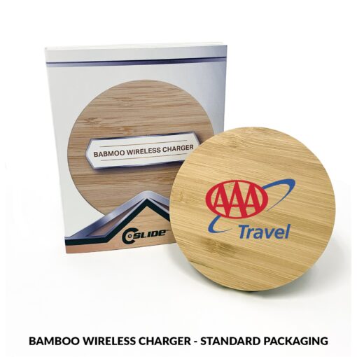Bamboo Wireless Charger with Standard Packaging-1