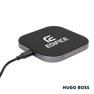 Hugo Boss® Illusion Wireless Charger - Dark Chrome