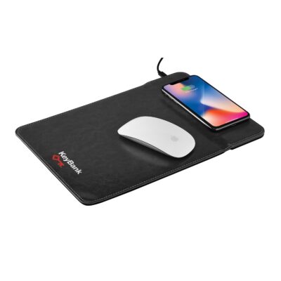 Wireless Charging Mousepad with Phone Stand-1