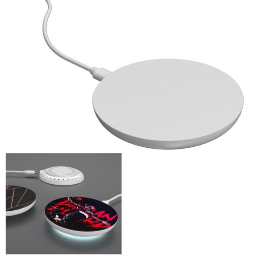 15W Wireless Charger With LED Light-5