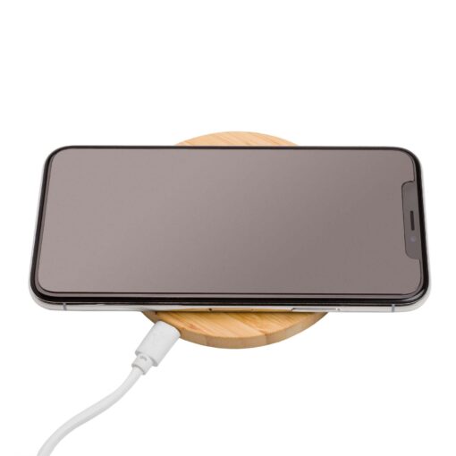 Bamboo Wireless Charger with Standard Packaging-7