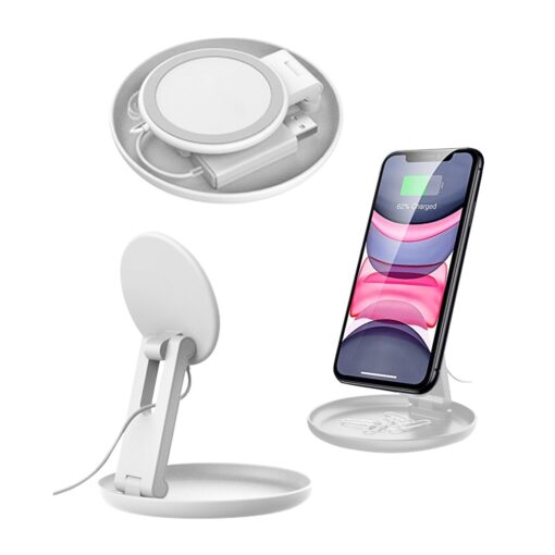 Mag Max Desktop Wireless Charger With Catchall Tray-5
