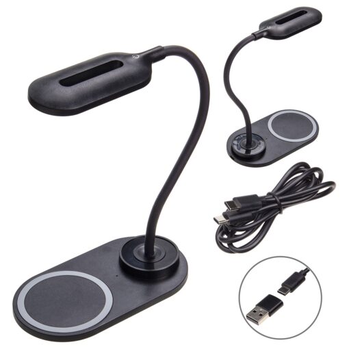 Nova Adjustable Desk Lamp with 15W Wireless Charger-4