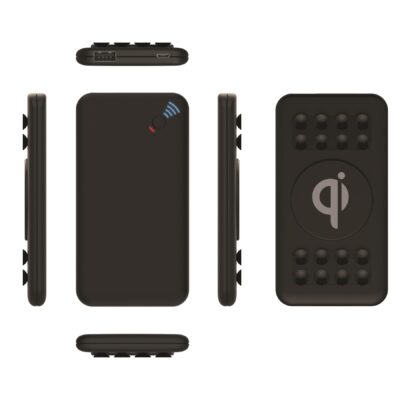 Supersonic® Qi Wireless 12000 mAh Power Bank w/Suction Cups-1