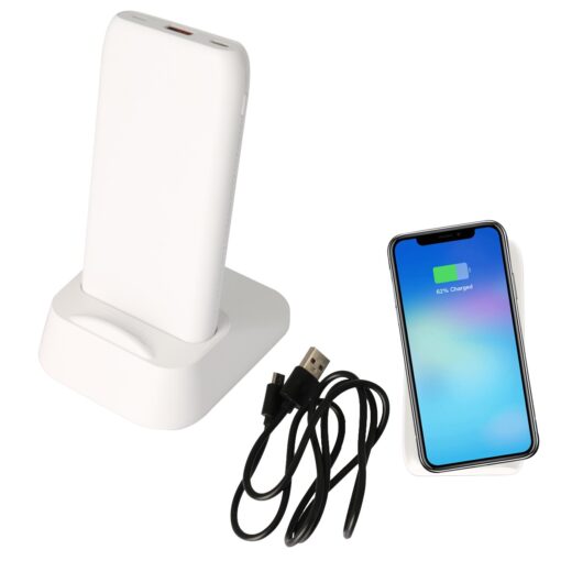 UL Listed Wireless Charging Dock And Power Bank-5