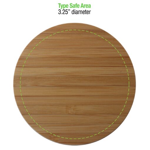 iDisc Bamboo 15W Wireless Charger-3