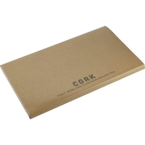Cork Fast Wireless Charging Mouse Pad-2