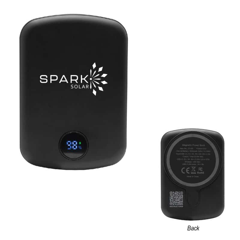 Custom 15w Mag Max Wireless Charger Power Bank - 1