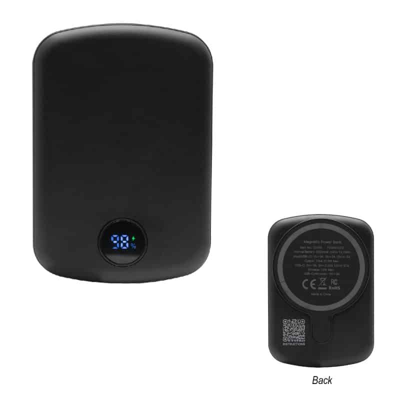 Custom 15w Mag Max Wireless Charger Power Bank - 3