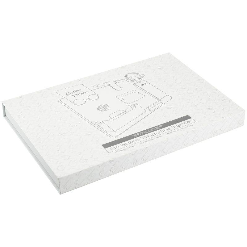 Custom MagClick™ Fast Wireless Charging Desk Organizer - 5