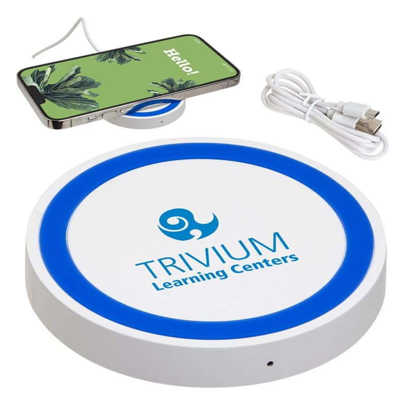 Custom Power Disc 5W Wireless Charger - 4