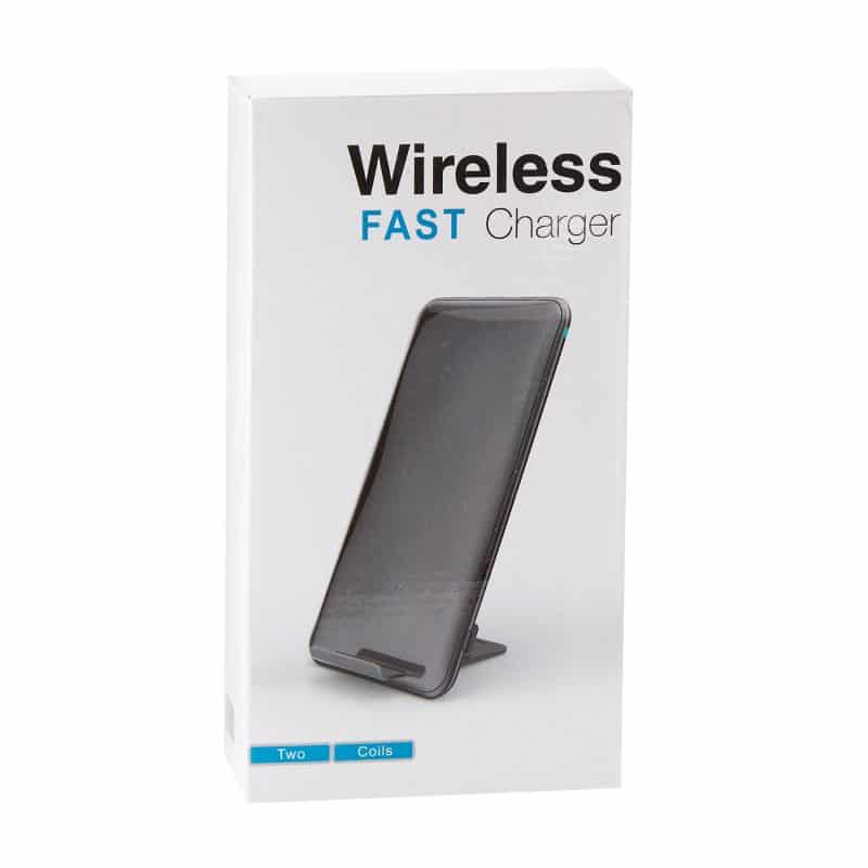 Custom Qi Wireless Desktop Charger Stand - 5