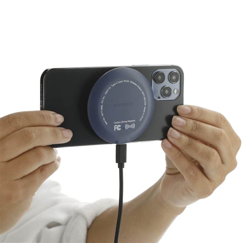 Custom Solekick™ MagClick™ Fast Wireless Charging Pad - 3