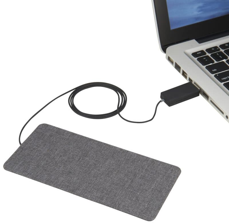 Custom Ultra Thin Fabric Wireless Charging Pad - 1