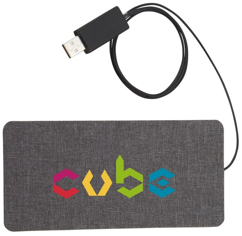 Custom Ultra Thin Fabric Wireless Charging Pad - 5