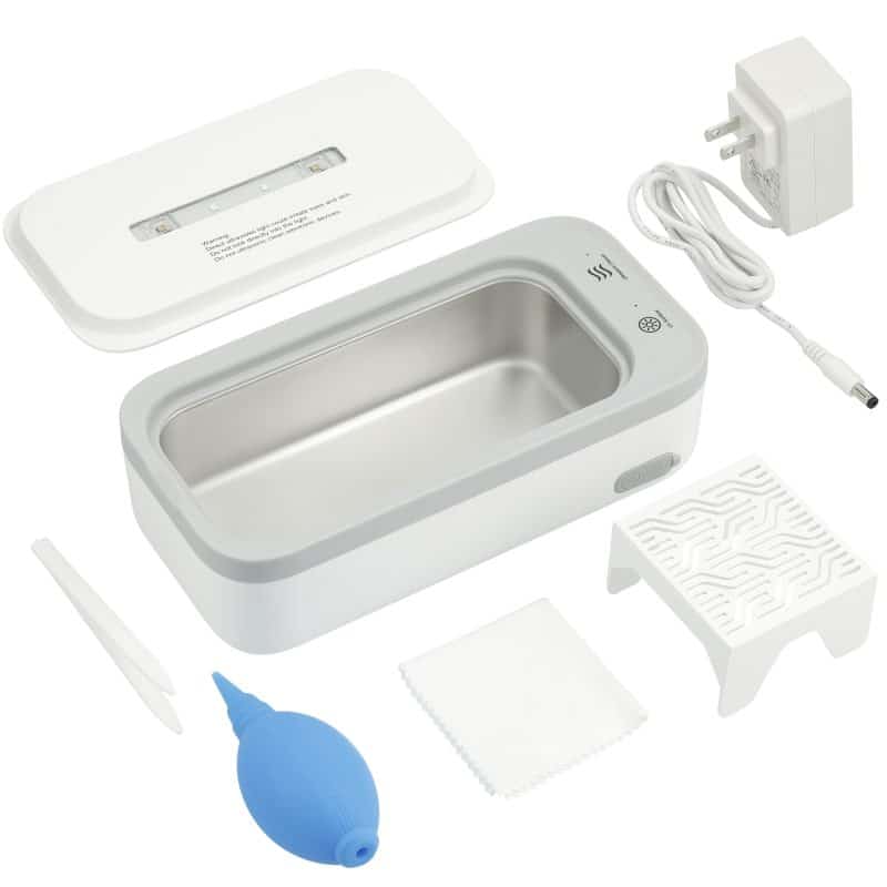 Custom Ultrasonic Cleaner Wireless Charging UV Sanitizer - 3