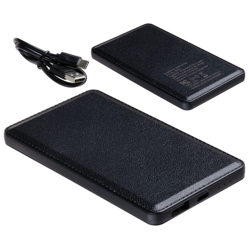 Custom Sovereign 4000mAh Wireless Charging Power Bank with Recycled Case - 3