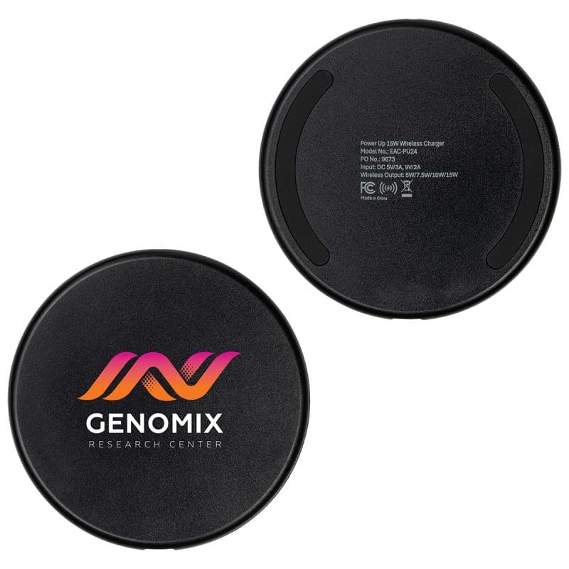 Custom Power Up 15W Wireless Charger - 2
