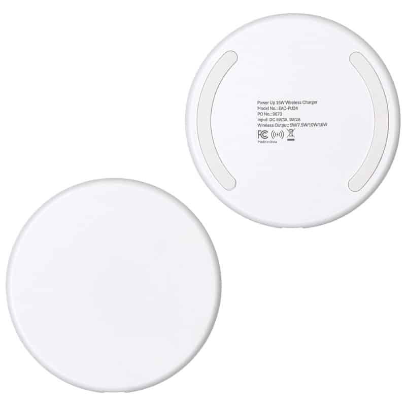Custom Power Up 15W Wireless Charger - 5