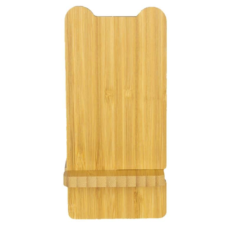 Custom Volt Bamboo Phone Stand Wireless Charger With Box - 1