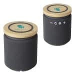 Custom Bamboo Wireless Speaker & 10W Wireless Charger