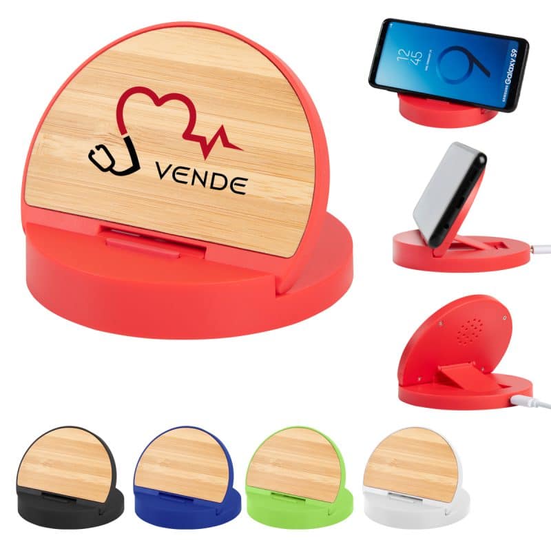 Custom 10w Wireless Charger Phone Stand