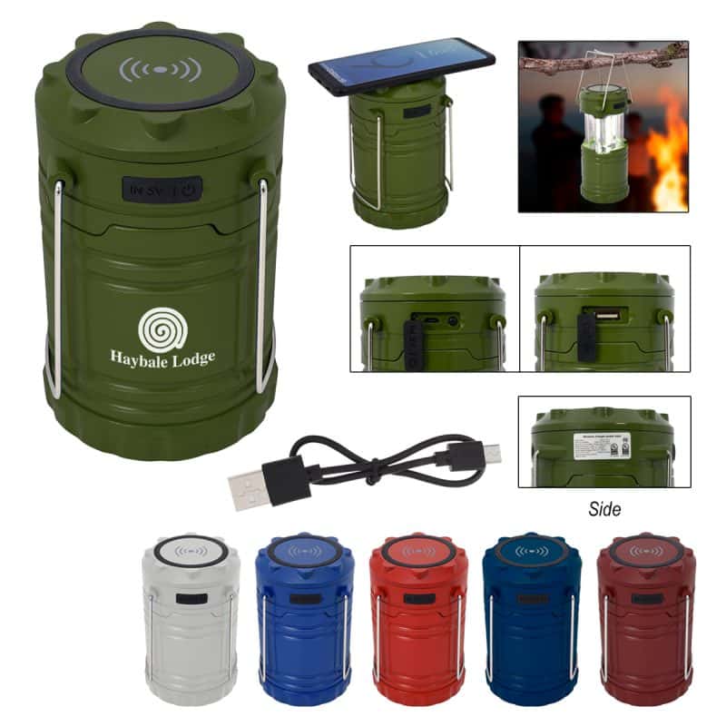 Custom Cob Pop-up Lantern With Wireless Charger
