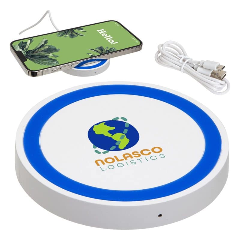 Custom Power Disc 15W Wireless Charger - 4