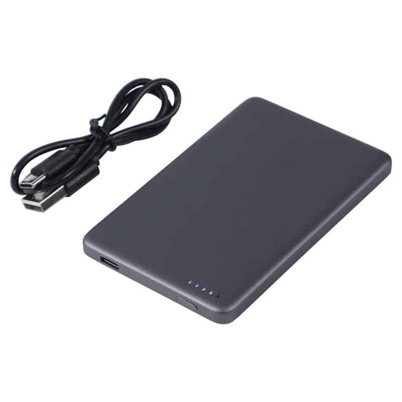 Custom Royale Aluminum 5000mAh 20W Power Bank with 15W Magnetic Wireless Charger - 1