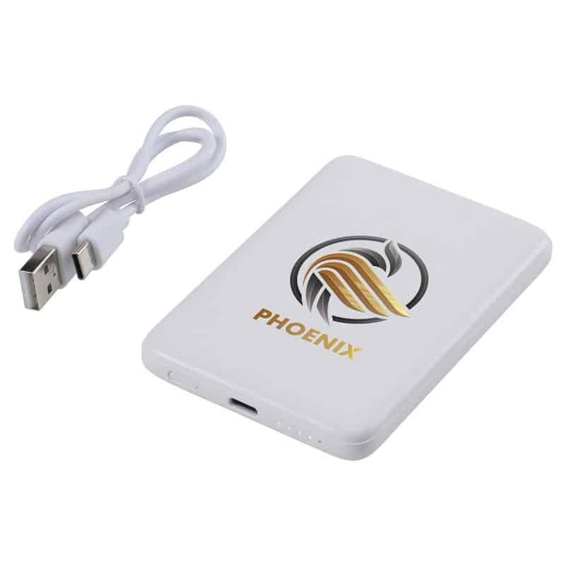 Custom Valet 5000mAh 20W PD Power Bank with 15W Magnetic Wireless Charger - 4