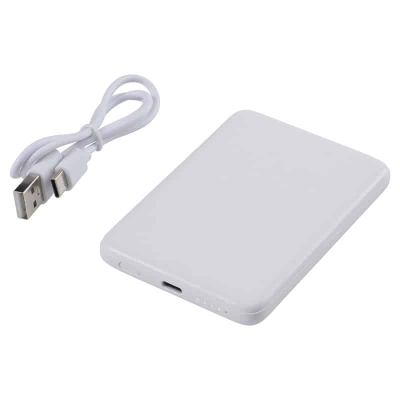 Custom Valet 5000mAh 20W PD Power Bank with 15W Magnetic Wireless Charger - 5