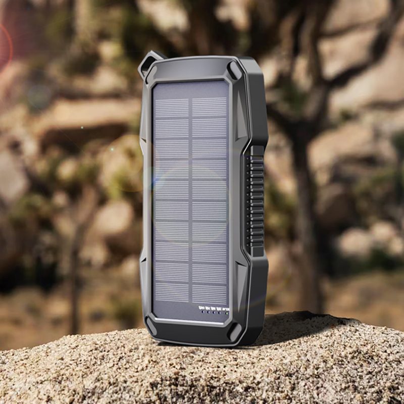 000 mAh Solar Power Bank - 1