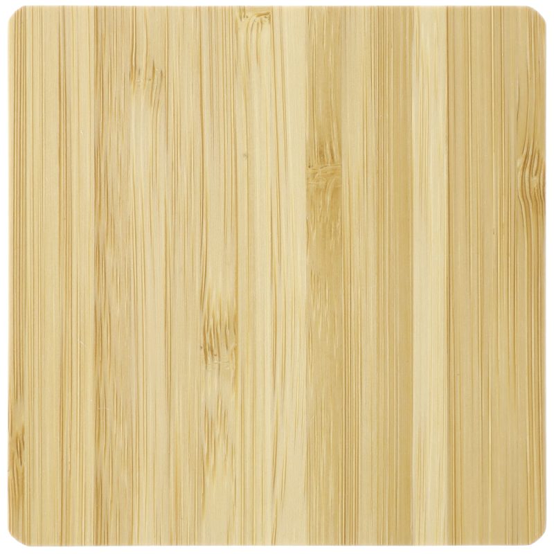 Custom FSC® 100% Bamboo Wireless Charging Pad with Dual Outputs - 1