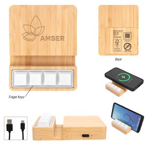 Custom Stress Relief Wireless Charging Phone Stand