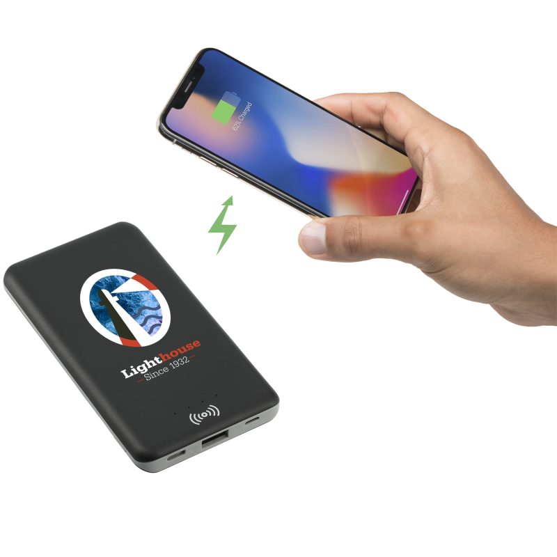 Custom Axial 4000 mAh Wireless Power Bank - 4