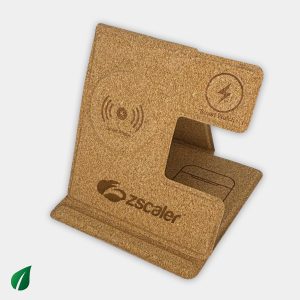Custom Cork Qi - 3-in-1 Eco Friendly Wireless charger